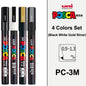 Permanent Acrylic Paint Marker Set – Quick-Dry Opaque Paint Pens for Graffiti, Crafts & Illustration