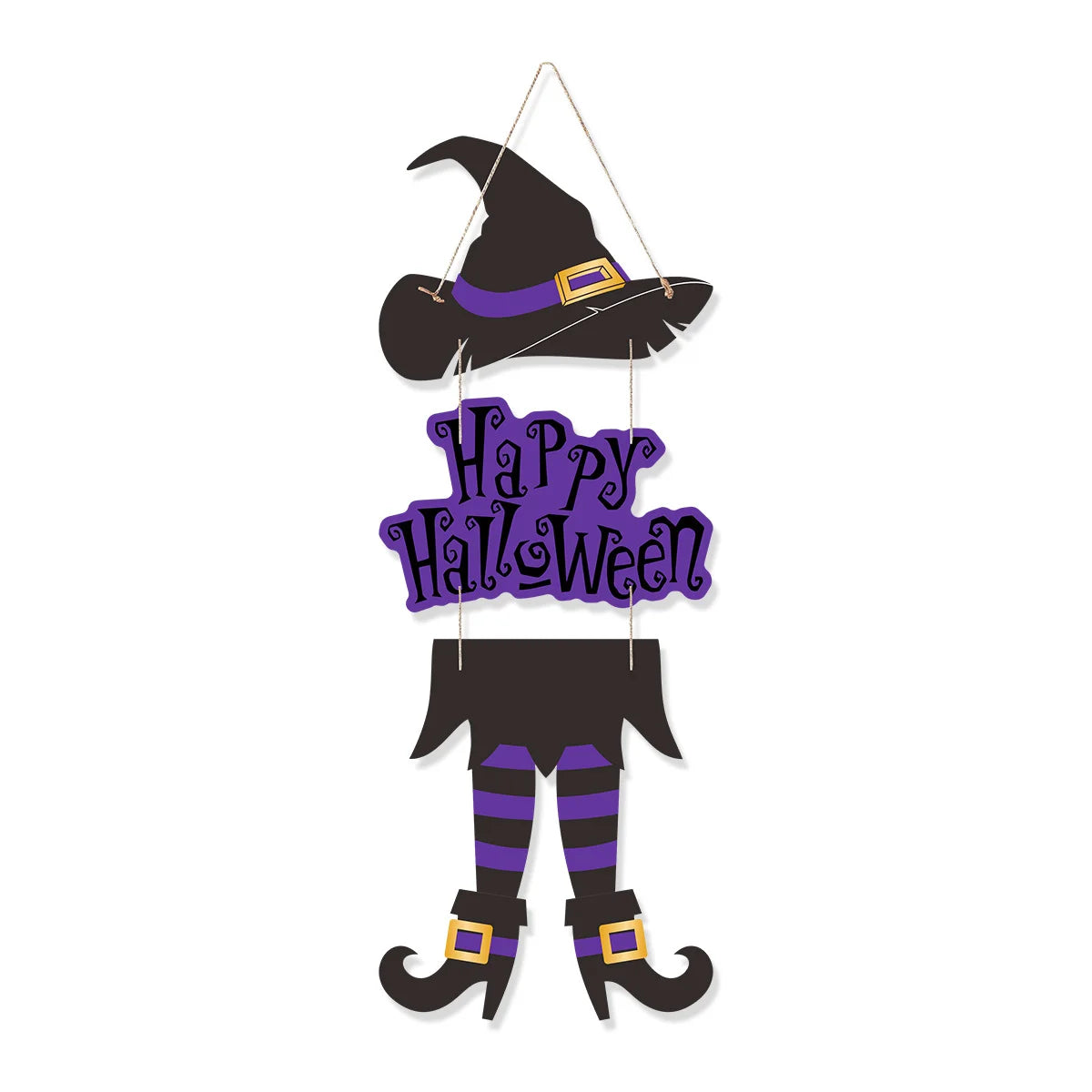 Halloween Paper Hanging Decoration, Ghost Festival Door Sign