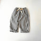 Kids Striped Linen-Cotton Harem Pants – Boys & Girls, Ages 4-6