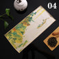 1pc Chinese Painted Thick Tea Towel Super Absorbent Table Mats Suede Professional Rag Tea Mat Napkin High-end Tea Accessories