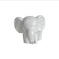 Nordic Style Black and White Golden Elephant Figurine, Auspicious Meaning Home Decoration Item, Stylish and Exquisite Decoration for Living Room and Study, Conveying a Warm Atmosphere