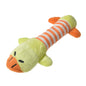 Plush Dinosaur Chew Toy for Dogs & Cats - Interactive Fleece Plush for Small Dogs