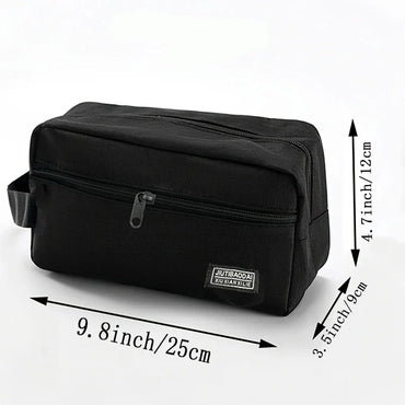 Large-Capacity Travel Toiletry Bag for Men & Women – Portable Makeup & Toiletries Organizer