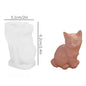 DIY Dog Silicone 3D Mold for Candles, Resin, Soap & Fondant — 3.0×2.2×2.2 in (7.5×5.5×5.5 cm)