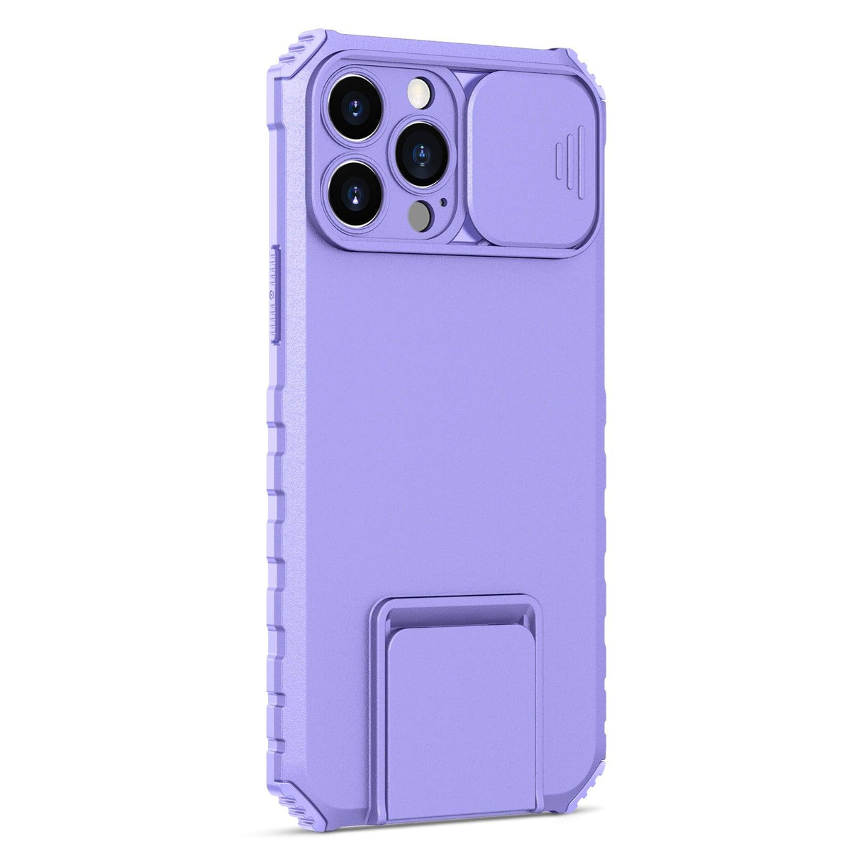 STEVVEX Dual-Layer Kickstand iPhone Case - 8 Colors, 4-Corner Protection, iPhone 11, 12, 13 & SE Series