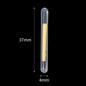 50/100-Pack Fluorescent Firefly Fishing Rod Lights – Glow Night Float Lights, Sizes 2.2–4.5mm (0.09–0.18 in)