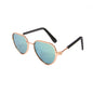 Non-Slip Pet Sunglasses for Cats and Small Dogs, Cute Cat Glasses Cosplay Photo Props