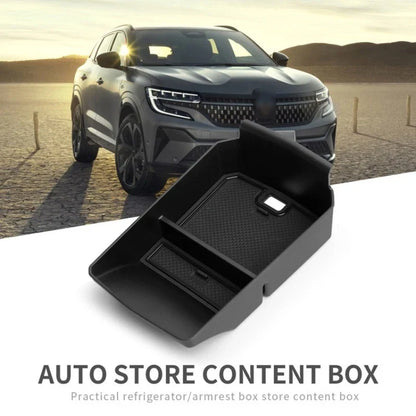 For Renault Austral E-Tech Hybrid 2023-2024 Armrest Storage Box Central Control Container Car Interior Accessories