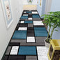VIKAMA Simple Check Pattern Floor Mat For Kitchen, Corridor, Long Floor Pad, Anti-Slip And Easy To Clean Home Decoration