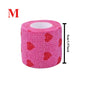 10/12-Pack Colorful Self-Adhesive Elastic Cohesive Bandage Wrap 5 cm x 4.8 m (1.96 in x 189 in) for Knee, Finger, Ankle, Palm & Pet Care