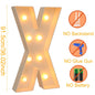 91.5CM Giant Letter Led Light Frame Box Baby Shower 1st Birthday Wedding Party Decor Christmas DIY Name Balloon Filling Box