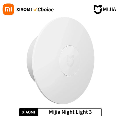 Rechargeable LED Motion Sensor Night Light, Adjustable Brightness, Infrared Human Sensor, Magnetic Base, USB-C