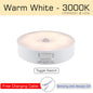 Motion Sensor LED Night Light USB Rechargeable — Motion-Activated Nightlight for Kitchen, Bedroom, Stairs, Closet, Hallway, Wardrobe