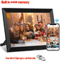 10.1 Inch (25.7 cm) 64GB WiFi Digital Photo Frame 1280x800 IPS HD Touchscreen Wall Mountable