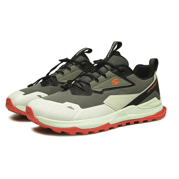 Elastic Band Hiking Shoes Slip-Resistant Walking Sneakers for Men & Women Comfortable Outdoor Running Travel