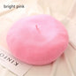 Autumn Winter Felt Beret Hats Women Fashion French Painter Hat Girls Trendy Solid Color Berets Ladies Multicolored Flat Cap