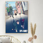 Classic Retro Wall Art, Anime "Spy X Family", HD Canvas Printed Poster, Home Living Room Bedroom Decorative Painting