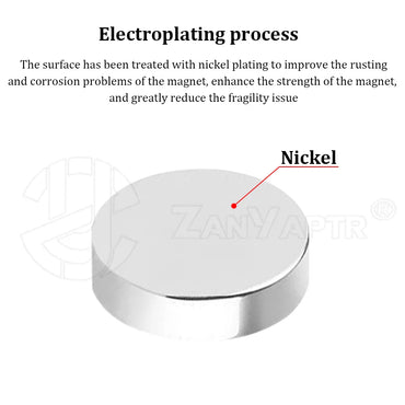 Circular Magnet DIY Parts for 3D Printers — Magnetic Hardware & Replacement Magnets