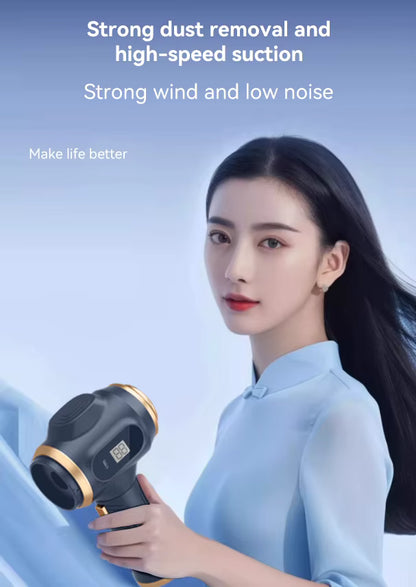 BELIBUY USB-Rechargeable Handheld Vacuum with HEPA Filter