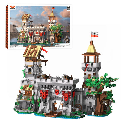 2568-Piece Medieval Knight Fortress Building Set