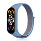Nylon Loop Replacement Strap for Smart Fitness Tracker – Soft Adjustable Breathable Woven Wristband