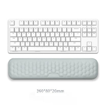 2-Piece Memory Foam Wrist Rest Set — Ergonomic Keyboard & Mouse Support with Non-Slip Base for Laptop & Desktop