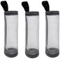 Wall-Mount Plastic Bag Holder Dispenser Hanging Kitchen Trash & Grocery Bag Organizer (1-5 Pack)