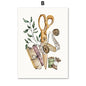 Bohemian, Wall Art, Women's Clothing, Sewing Machines, HD Canvas Print Posters for Home Living Room Bedroom Decoration