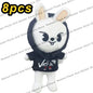 Kawaii 23 cm (9.1 in) Plush Stuffed Animal, Cute Cartoon Companion Toy & Room Decor Gift