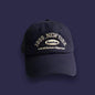 Korean Retro Embroidered Letter Baseball Cap - Unisex Casual Sun Protection Hat