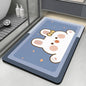 Diatomaceous Earth Bath Mat – Quick-Dry Non-Slip Absorbent Rug