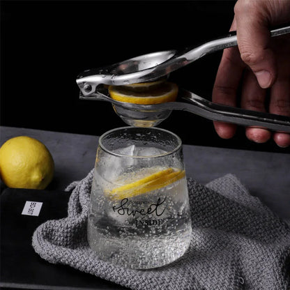 Stainless Steel Lemon Squeezer Manual Citrus Press Handheld Orange Juicer