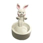 Cute Cat Candle Holder Resin Tea Light Holder for Home, Office & Desk Decor
