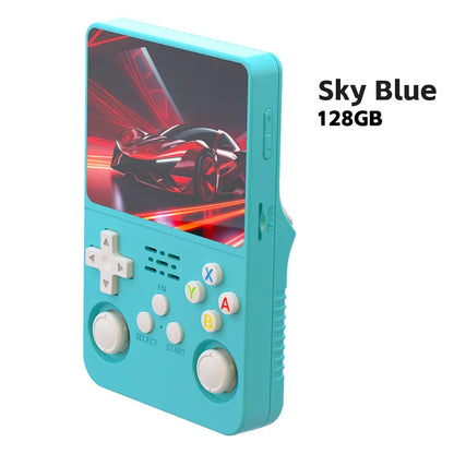 Retro Handheld Game Console 3.5-inch IPS Screen 64GB 15,000 Classic Games Linux Portable