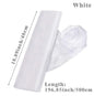 White Wedding Decoration Tulle Roll Crystal Organza Sheer Fabric For Wedding Birthday Party Backdrop Weeding Chair Sashes Decor