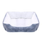 Plush Square Pet Bed for Dogs & Cats, Calming Kennel Sofa Cushion in Multiple Sizes (XS-XXL)