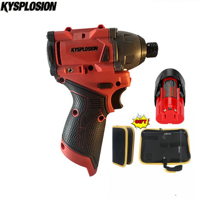 12V Brushless Cordless Electric Screwdriver & Multi-Function Lithium-Ion Drill Driver Set Compatible with 12V Compact Batteries