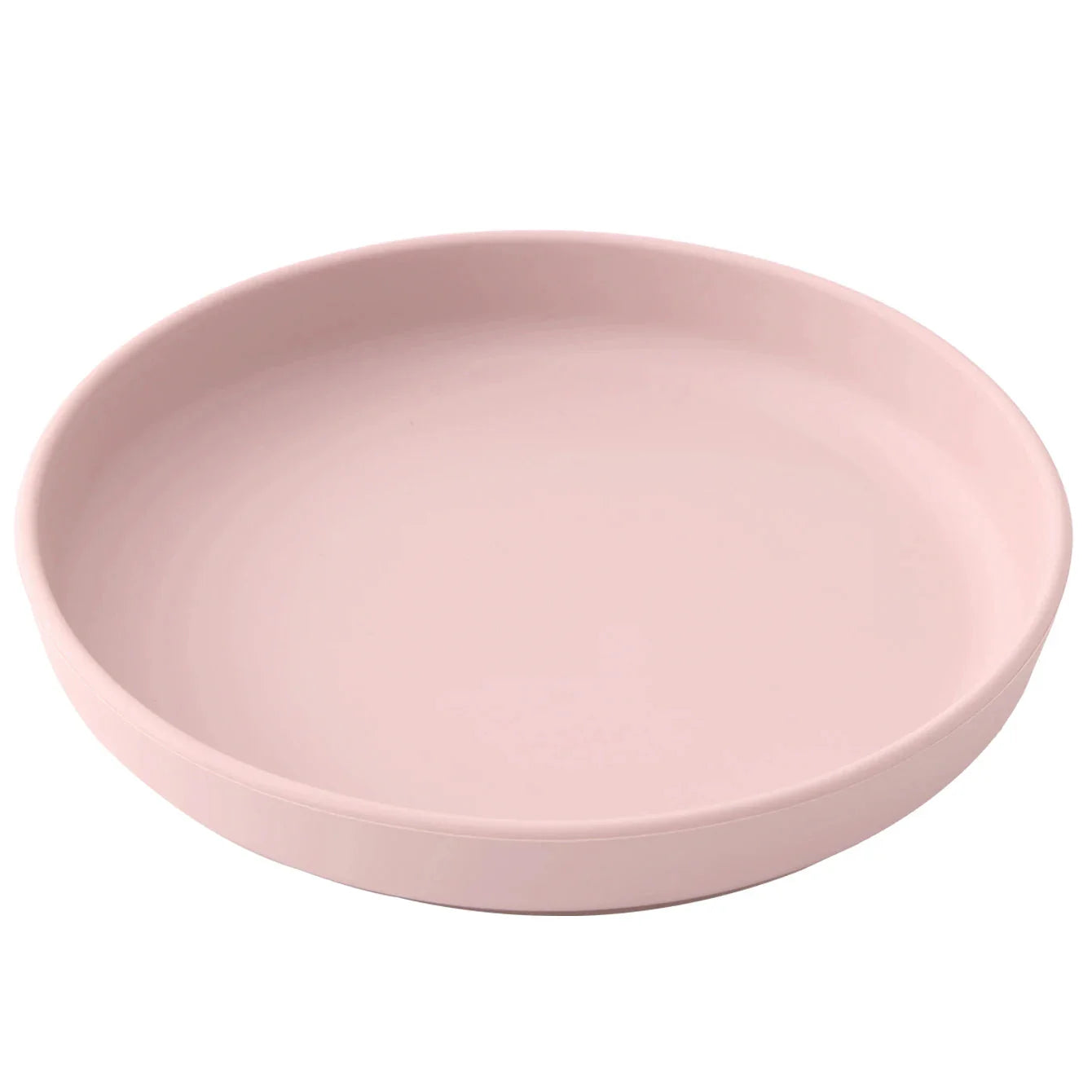 Color Kids Food Grade Silicone Baby Plate Anti-Slip Sucker Bowl
