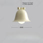 European Modern Simple LED Bell Chandelier Living Room Dining Room Bar Bedroom Bedside Decorative Lighting