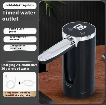 Smart Precision Alcohol Dispenser Adjustable Foldable Liquor Pump for Whiskey and Wine Home Bar