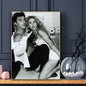 Sex And The City Carrie And Mr Big Photo Classic Poster Sticky Wall Art Printing Waterproof Home Living Bed Room Bar Aesthetic