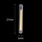 50/100-Pack Fluorescent Firefly Fishing Rod Lights – Glow Night Float Lights, Sizes 2.2–4.5mm (0.09–0.18 in)