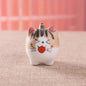 Ceramic Flower Pot Cute Cat Succulent Plant Pots Vase Simulation Cartoon Animal Pots Planters for Indoor Plants Home Decoration