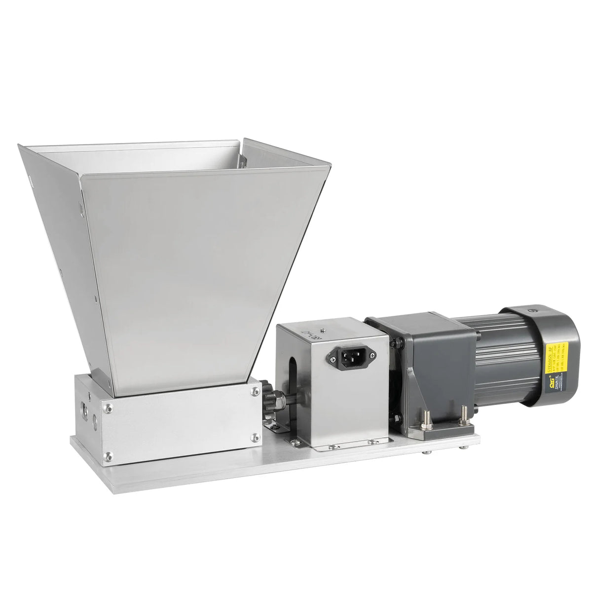 4L 220V Electric Grain Mill, 60W, 20kg/h, Adjustable Rollers