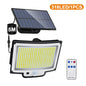 234/318/348 LED Solar Motion Sensor Light – Super Bright Outdoor Floodlight with 3 Modes, IP65 Waterproof, Remote Control & Wide-Angle Illumination