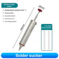 Aluminum Alloy Manual Desoldering Pump Solder Sucker Vacuum Tin Remover for PCB Repair