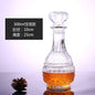 Novelty Design Multi Styles Barware Wine Glass Bottle 250-1000ml Lead-free Glass Whiskey Decanters for Liquor Scotch Bourbon