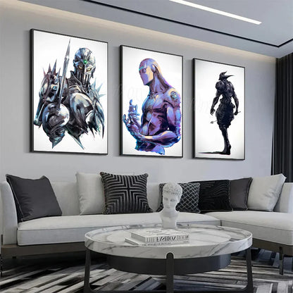 J-JoJo Stand Poster HD Posters Home Room Bar Cafe Decor Art Wall Painting Picture