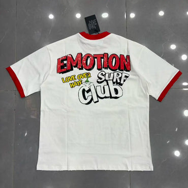 MIXED-EMOTION Rhinestone Graphic T-Shirt