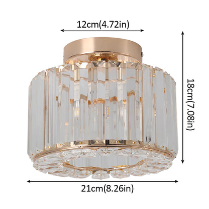 Modern LED Crystal Pendant Light & Ceiling Lamp – Luxury Chandelier for Home Decor